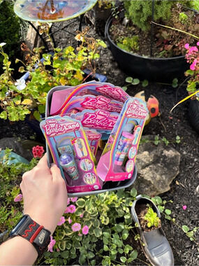 Barbie Land Mini Playset Lot 7-Piece NWT Pink